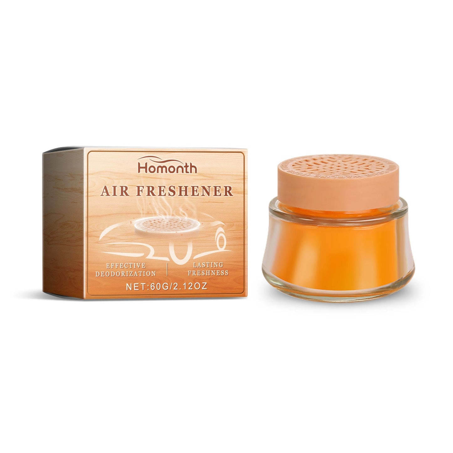 Cologne Car Solid Balm for Freshening Your Vehicle