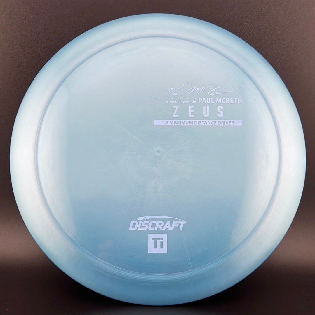 Titanium Zeus - Première édition - Disque en édition limitée de Paul McBeth
