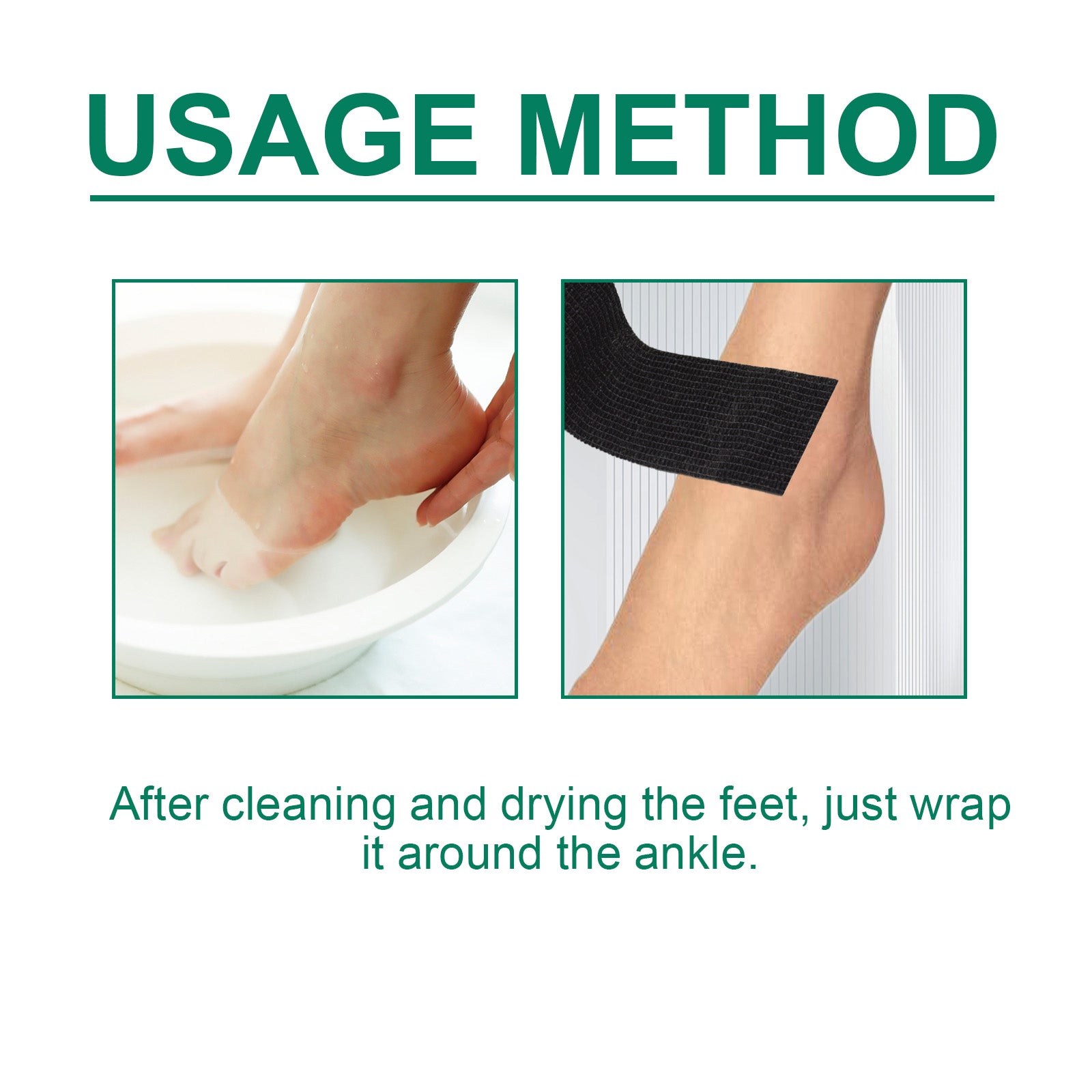Self-Adhesive Sports Bandage Wrap, Prevent Running Sports Sprain Protection Ankle Joint Ankle Bandage - Korvel