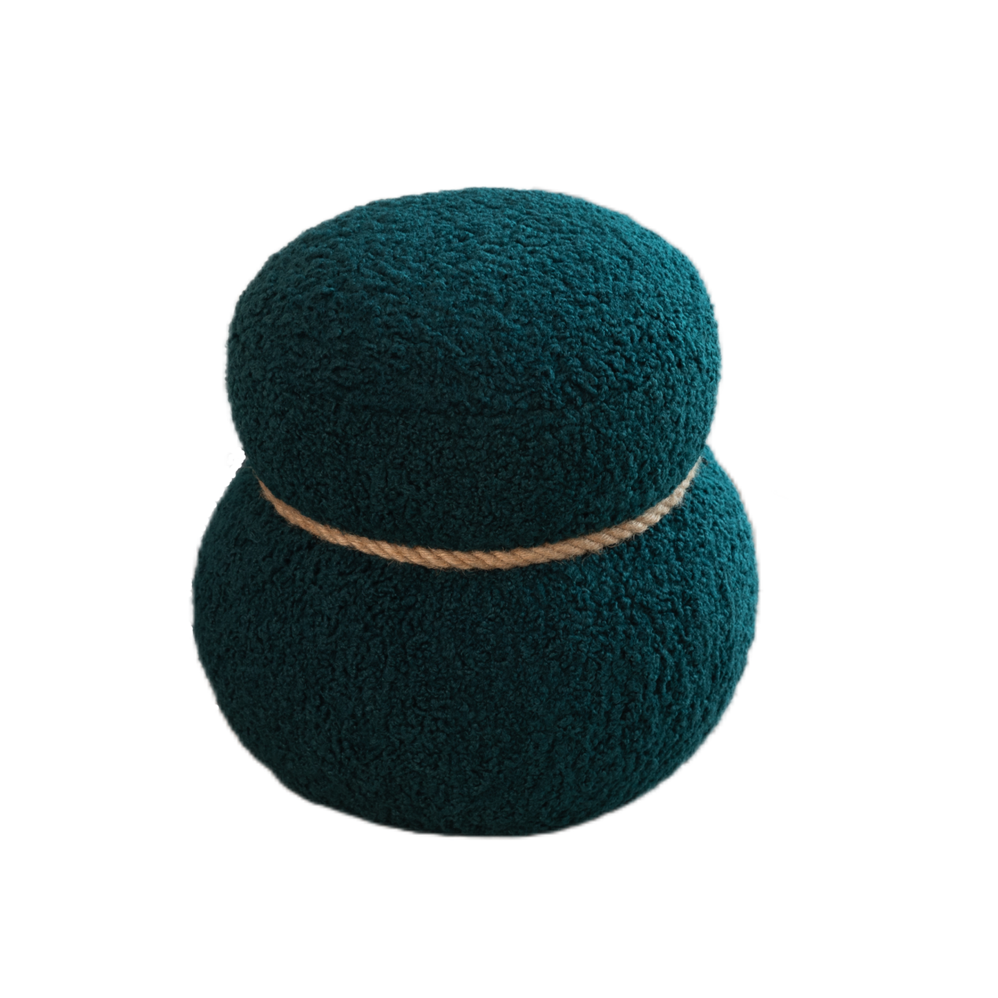 Tabouret Bonhomme de Neige Vert Foncé WKJ1Y avec Coussin Doux