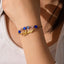 Personalized Cat's Eye Stone Double-Layer Bracelet