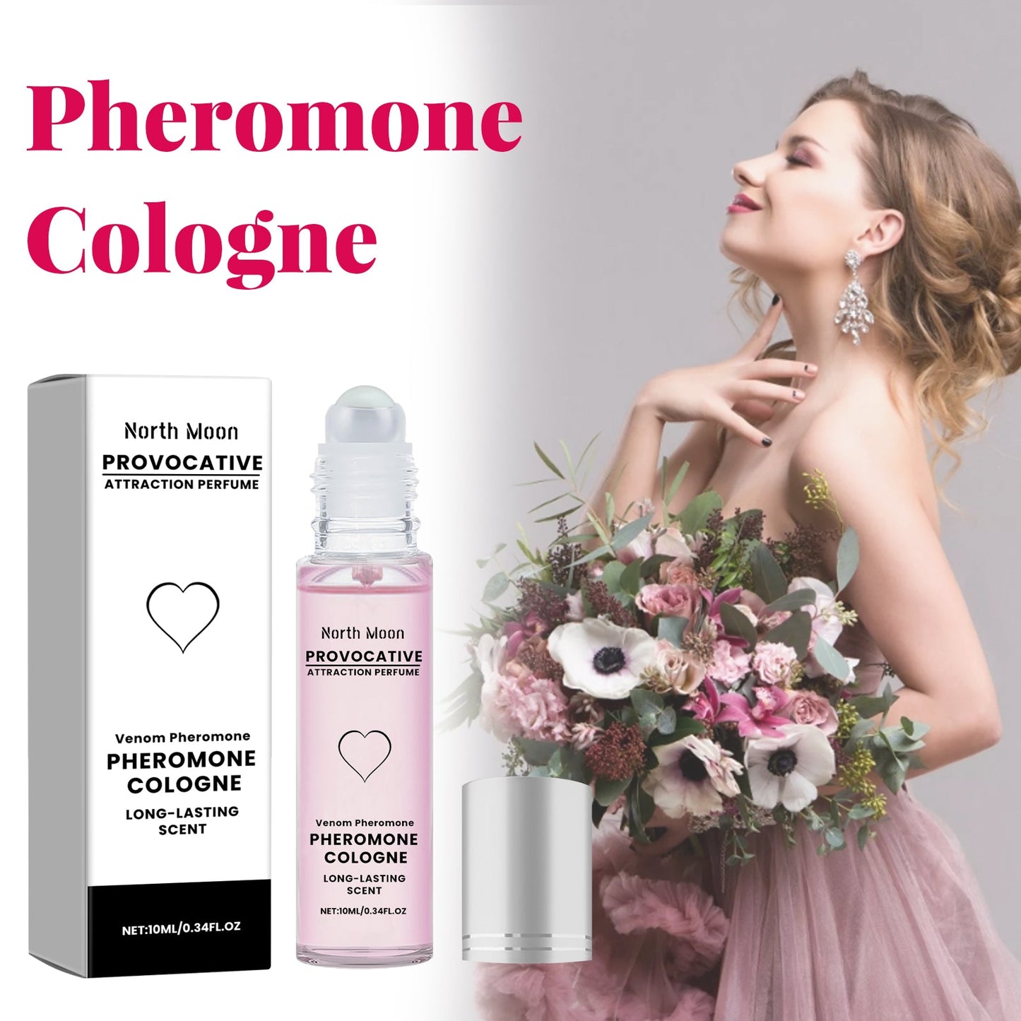 Pheromone Cologne, Natural Fresh Portable Lasting Fragrance Mild Light Fragrance Niche Perfume - Korvel