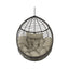 Premium Hanging Basket Chair - Brown - Stand Not Included