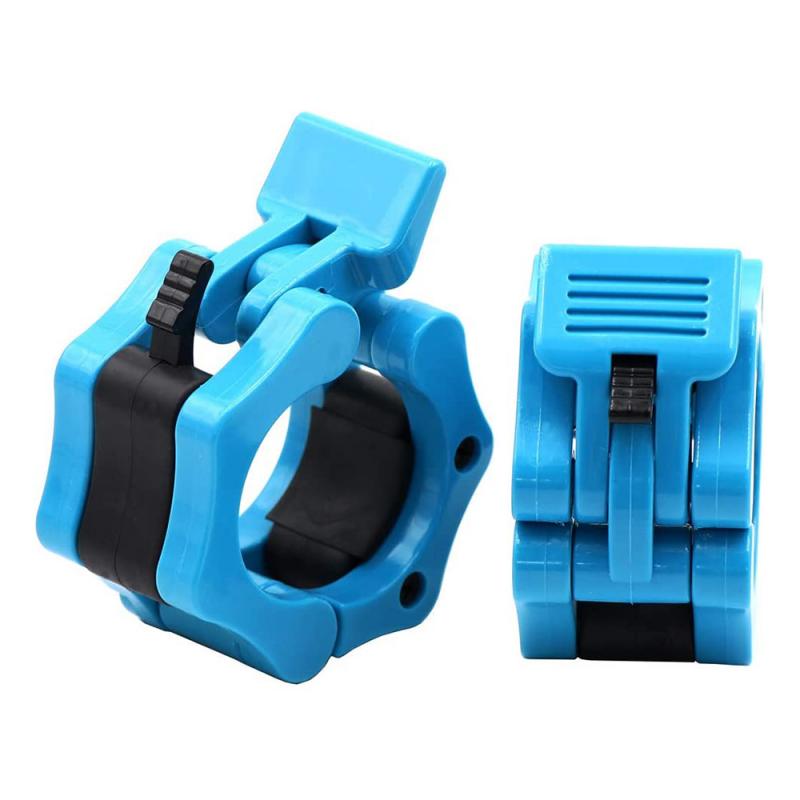 Olympic 2" Spinlock Barbell Collars - Secure Weight Lifting Clips