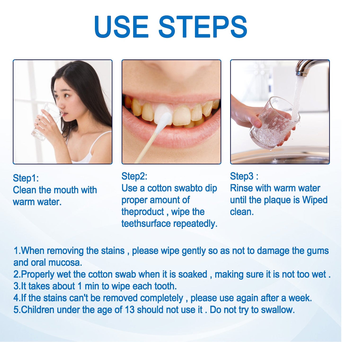 Teeth Whitening Essence, Improve Yellow Teeth Clean Teeth Stains Tartar Plaque Beautify Teeth Liquid - Korvel