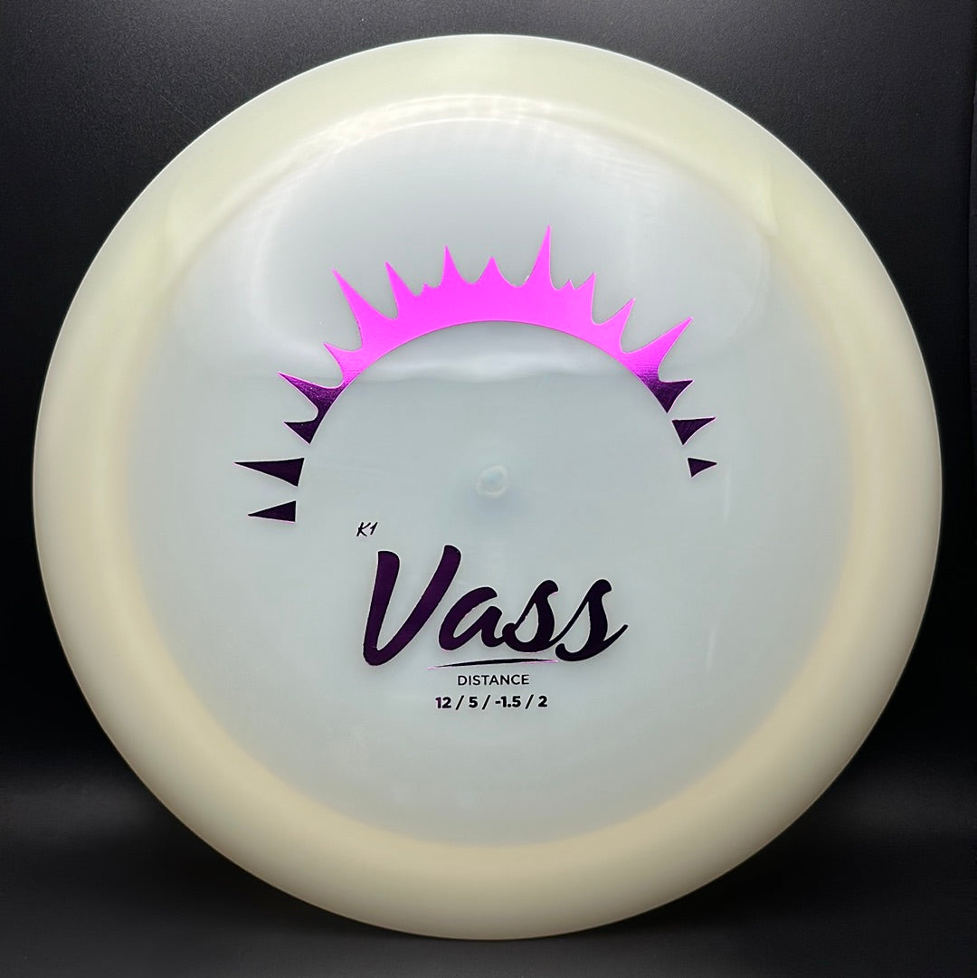 K1 Glow Vass - Primer Lanzamiento Disco de Golf