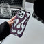 Electroplated hollow flame pattern phone case suitable for iPhone 15 Pro, simple all inclusive, Apple 14 anti drop protective cover - Korvel