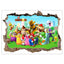 Super Mario Waterproof Wall Stickers for Kids' Rooms