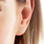 925 Sterling Silver Moissanite Stud Earrings - Korvel