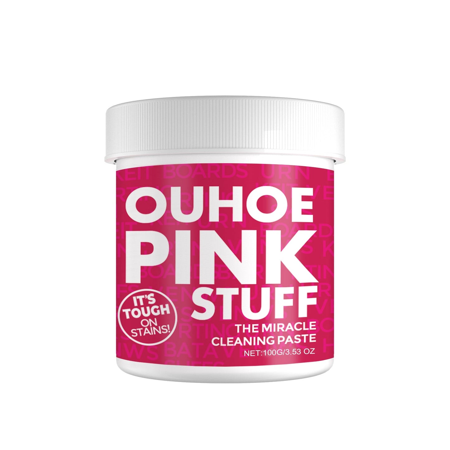 Home Gentle Multi-Functional Cleaning Cream, Clean Kitchen Heavy Oil Dirt General Pink Barrel Cleaning Powder - Korvel
