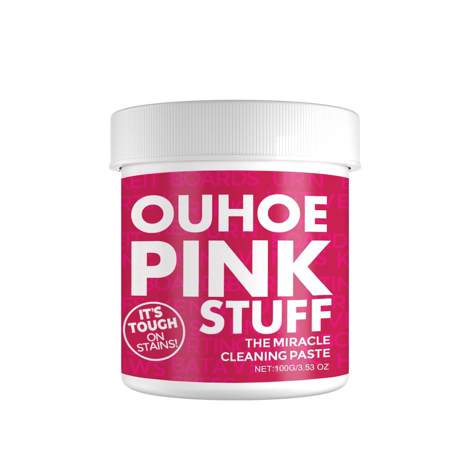 Home Gentle Multi-Functional Cleaning Cream, Clean Kitchen Heavy Oil Dirt General Pink Barrel Cleaning Powder - Korvel