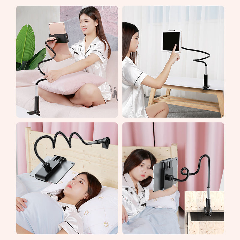Universal Tablet Stand for Bedside and Desk - Adjustable Lazy Bracket for Phone and Tablet - Korvel