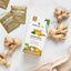 Té Orgánico de Moringa con Jengibre - 25 Bolsitas de Té Envueltas
