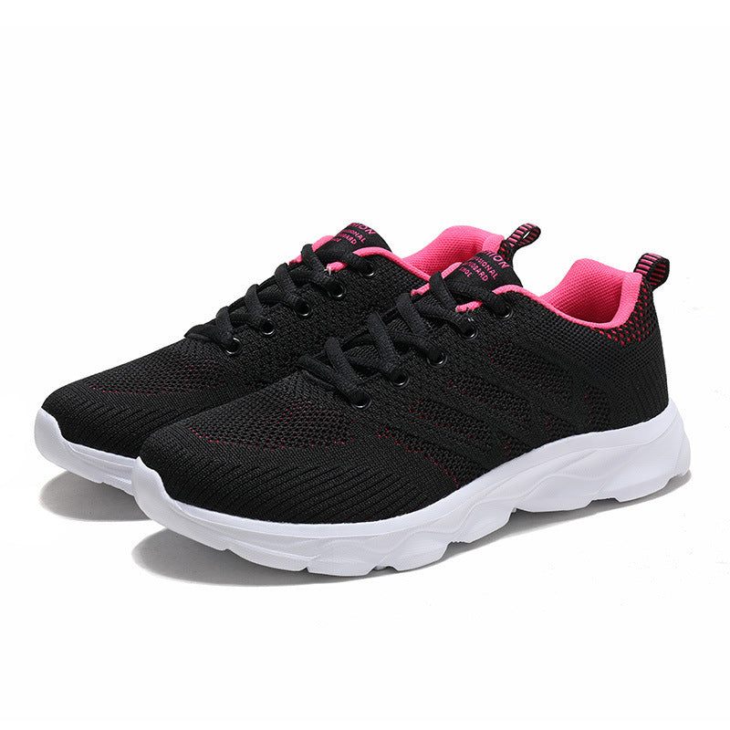 Baskets de course respirantes en mesh pour femmes