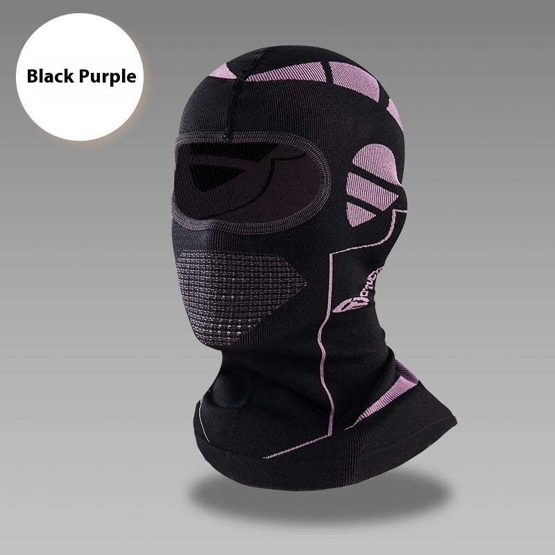 Masque de ski en nylon pour l'hiver - Coupe-vent et chaud
