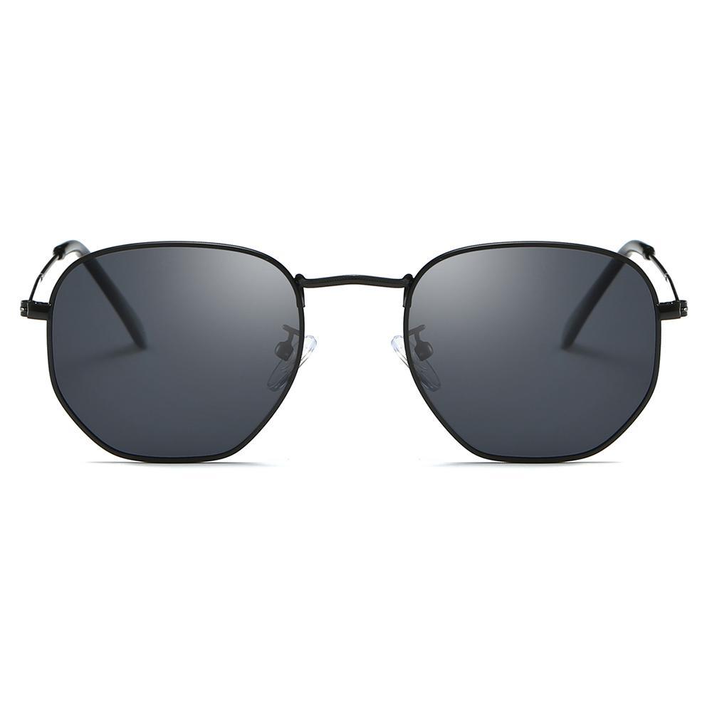 Gafas de sol retro clásicas de lujo reflectantes