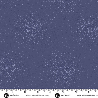 Tela de Algodón Indigo Spritz - 44"/45" por Yarda