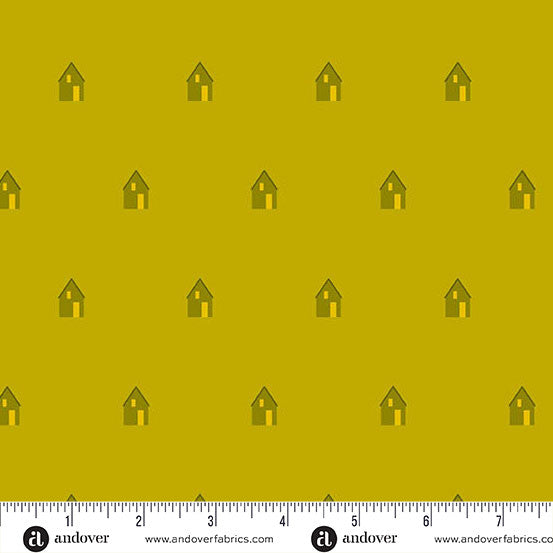 Sun Print 2026 Cabin Moss Cotton Fabric - 44"/45" Per Yard