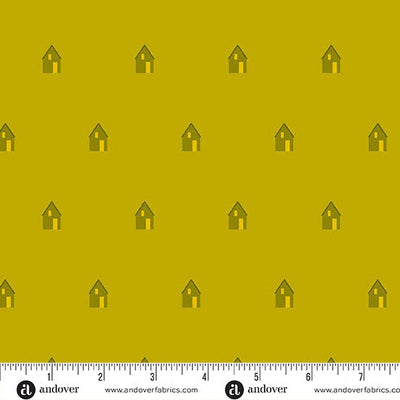 Sun Print 2026 Cabin Moss Cotton Fabric - 44"/45" Per Yard