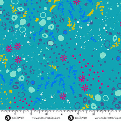 Sun Print 2026 Equanimity Pond Cotton Fabric - 44"/45" Per Yard