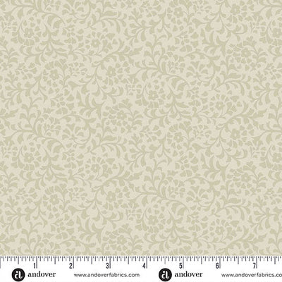 Linen Vine Moody Hues 108" Cotton Wideback Fabric Per Yard
