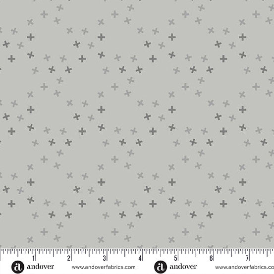 Tissu en coton large Nickle X Toss Moody Hues 108" par yard