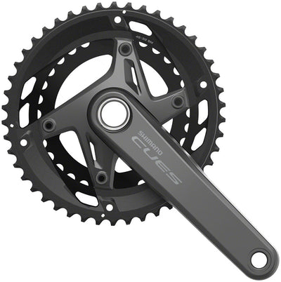 Shimano CUES FC-U6010-2 Crankset - 170mm 11-Speed Asimétrico