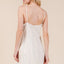 Elegant Lace Detail Adjustable Strap Mini Cami Dress