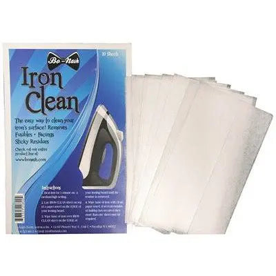 Bo-Nash Iron Clean Sheets - Paños de limpieza reutilizables