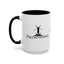 Purrseverance Accent Coffee Mug - Stylish & Functional