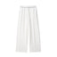 Style Women's Fashion Casual Rolled Edge Double-Breasted Jacket Wide Leg Pants - Korvel