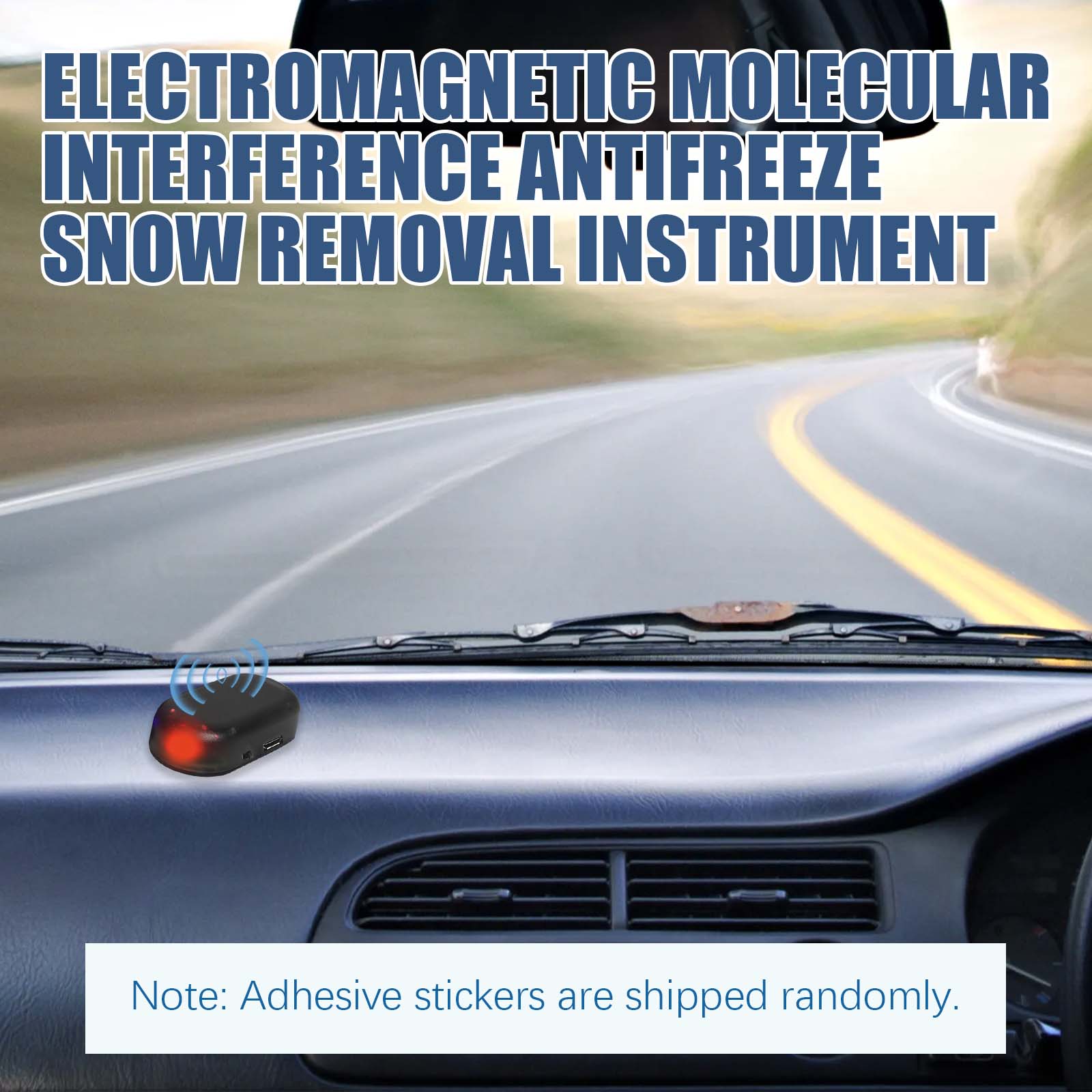 Automotive Snow Removal Tools, Glass Deicing Snow Melting Fast Portable Mini Deicer - Korvel