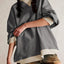 Contrast Dropped Shoulder Long Sleeve Sweatshirt - Korvel