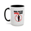 Make Politics Boring Again Parody Mug – Two-Tone Ceramic Coffee Cup