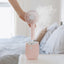 New Rotary Spray Fan USB Rechargeable Mini Humidifier Portable Silent Shaking Head Fan - Korvel