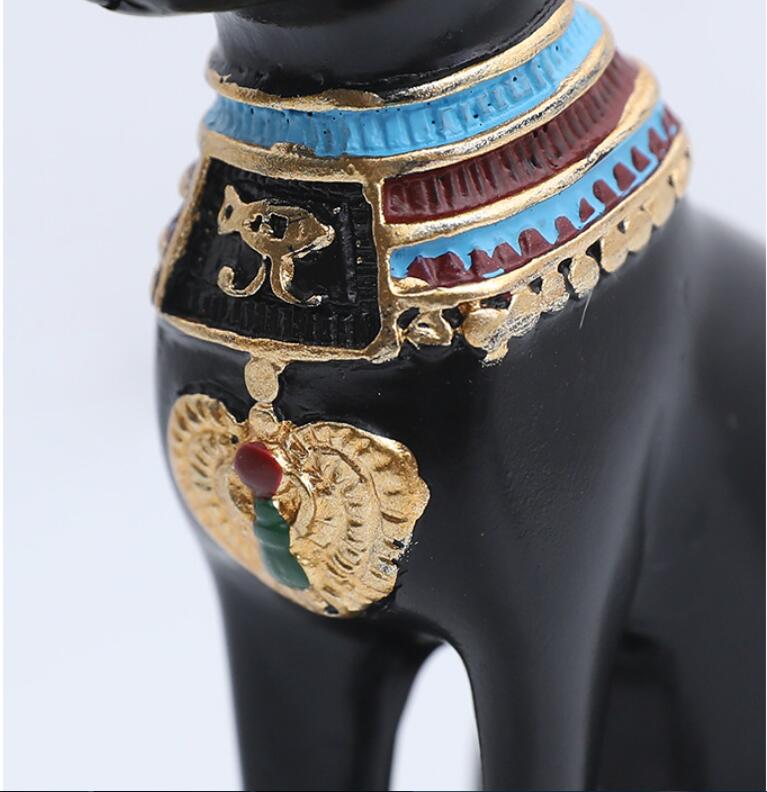 Egyptian Cat God Decorates Home Entrances Crafts Living Room Decorations Gifts Lucky Cats - Korvel
