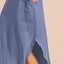 Round Neck Midi Tank Dress with Pockets for Women