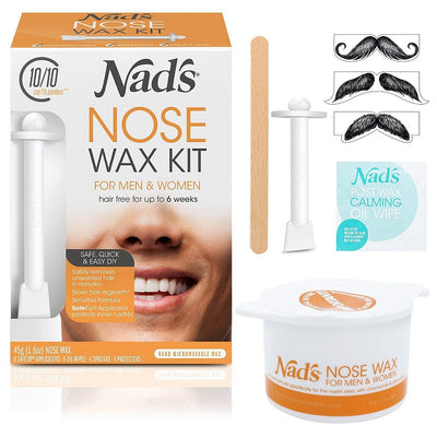 Nad's Nose Wax Kit for Men & Women - 1.6 Oz