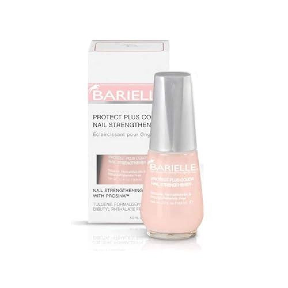 Barielle Protect Plus Color Nail Strengthener - Rose Clair, 0.5 Ounce