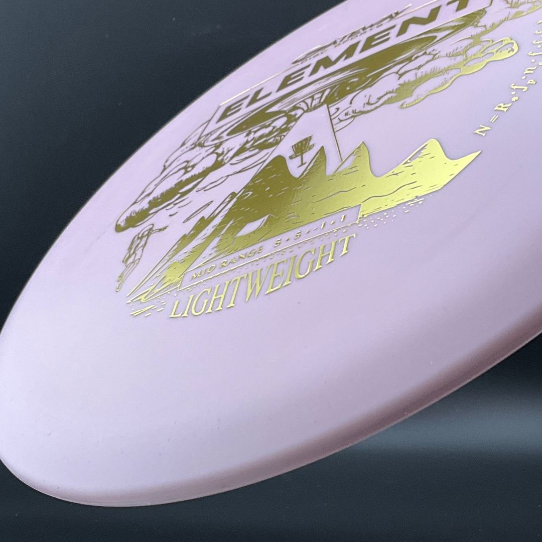 Lightweight Suregrip Element Disc - "Element in Space" Stamp