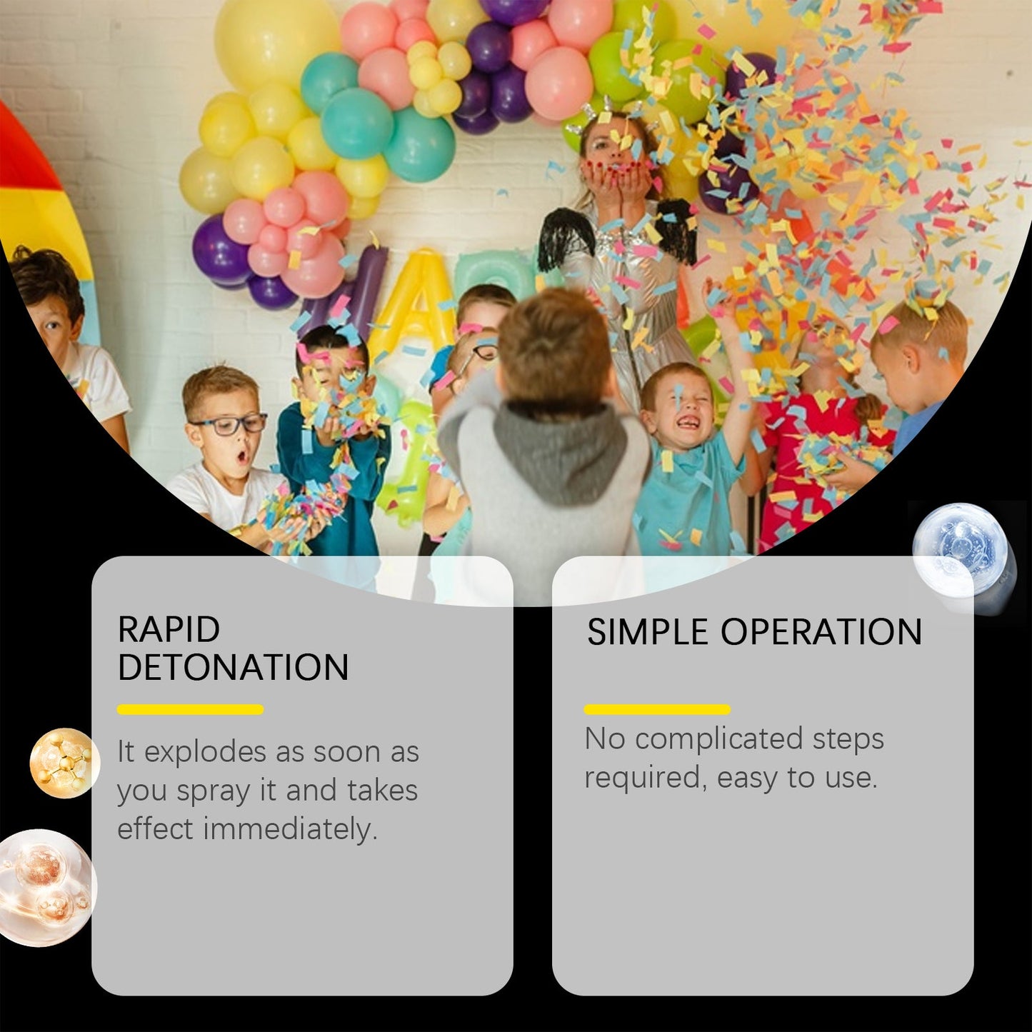 Balloon Atmosphere Agent - Essential Spray for Celebrations
