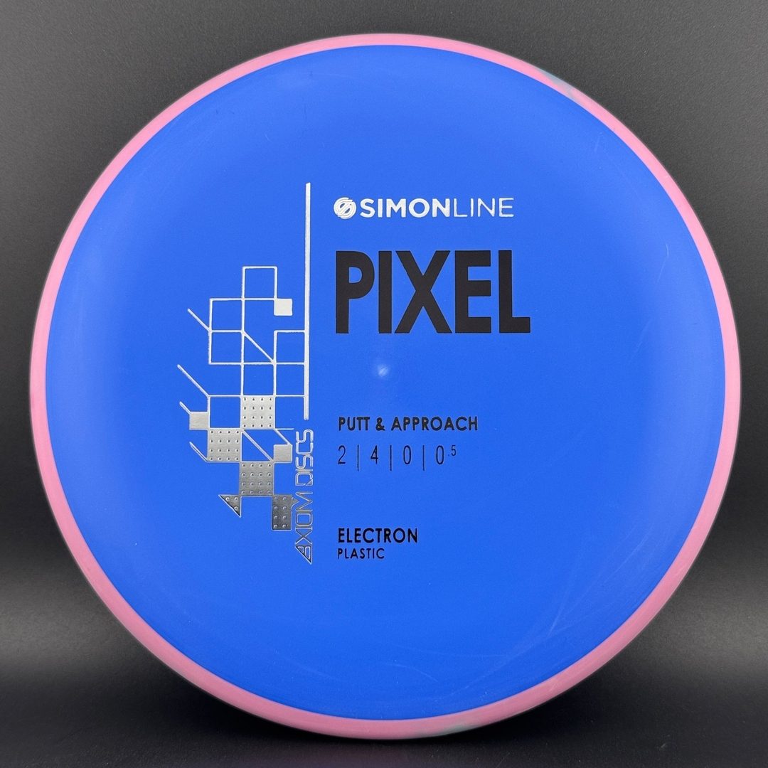 Medium Electron Pixel - Simon Line Disc Golf Putter
