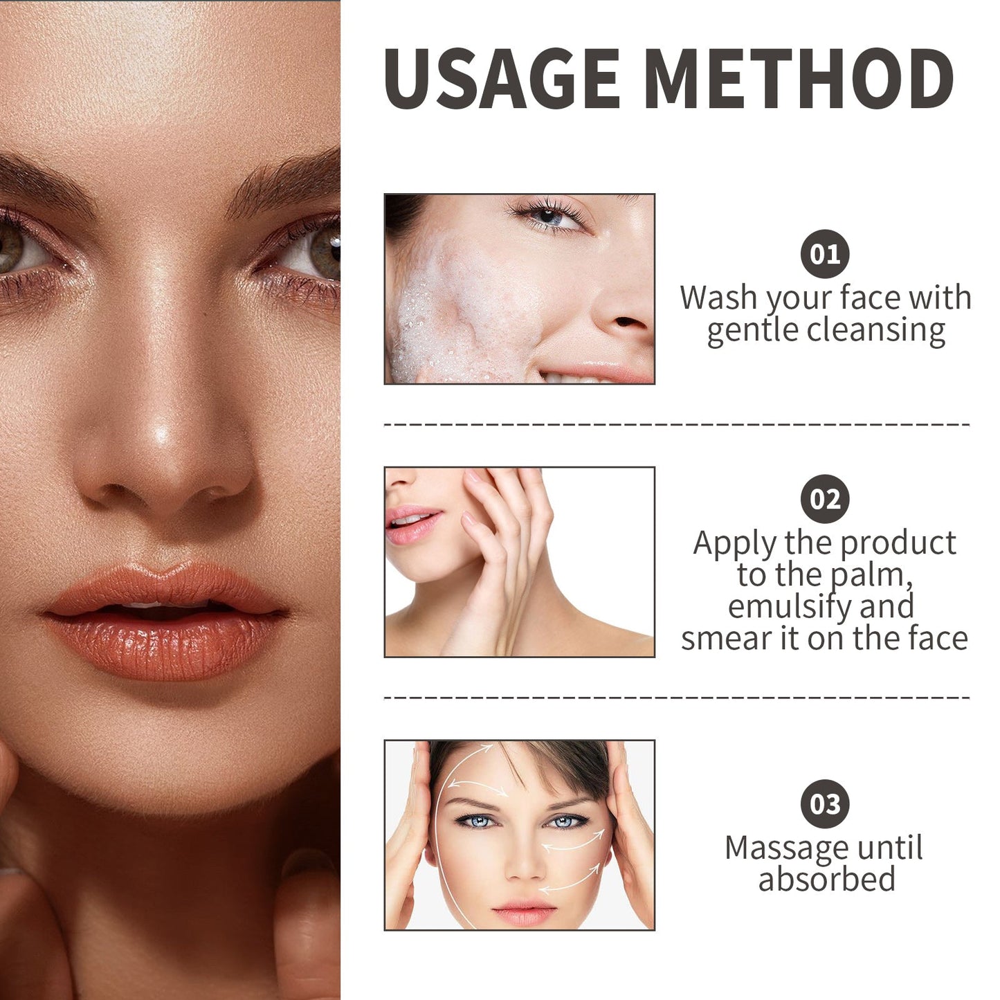 Dark Spot Serum, Fade Spot Moisturize Skin Repair Blain Mark Face Dull Shine Essence - Korvel