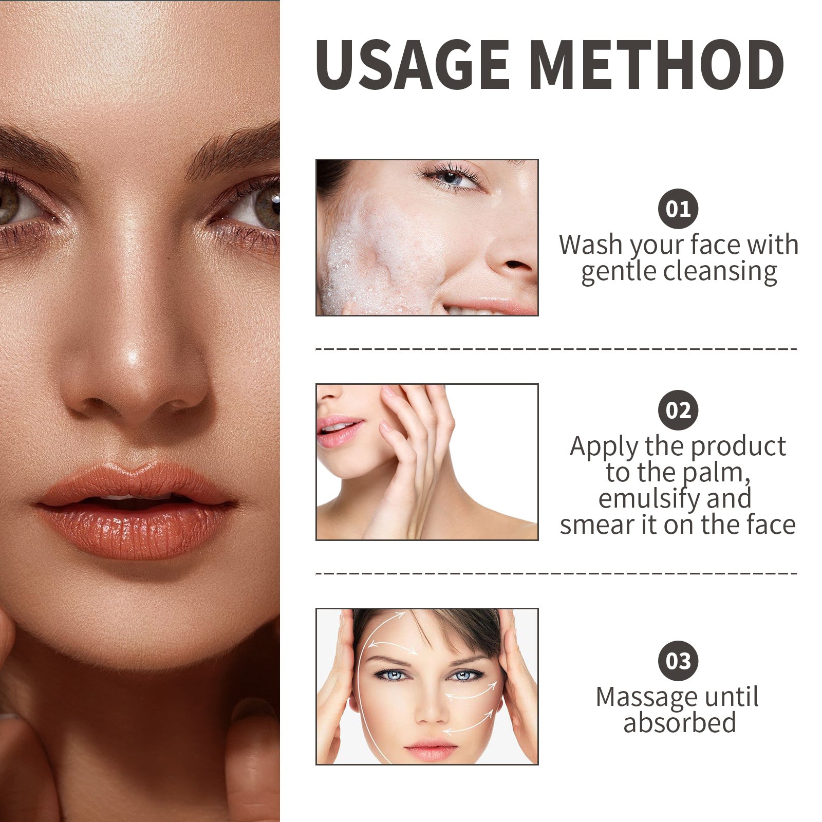 Dark Spot Serum, Fade Spot Moisturize Skin Repair Blain Mark Face Dull Shine Essence - Korvel