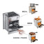 Adjustable Lightweight Camping Wood Stove for Outdoor Cooking