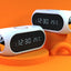 15W Wireless Charging Clock with Alarm and Thermometer