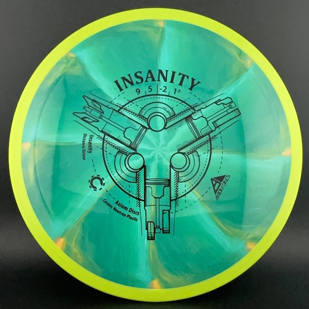 Cosmic Neutron Insanity Disc Golf Driver