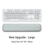 Keyboard mouse wrist rest ergonomic office typing protect relax wrist memory foam mouse pad computer notebook mouse pad - Korvel