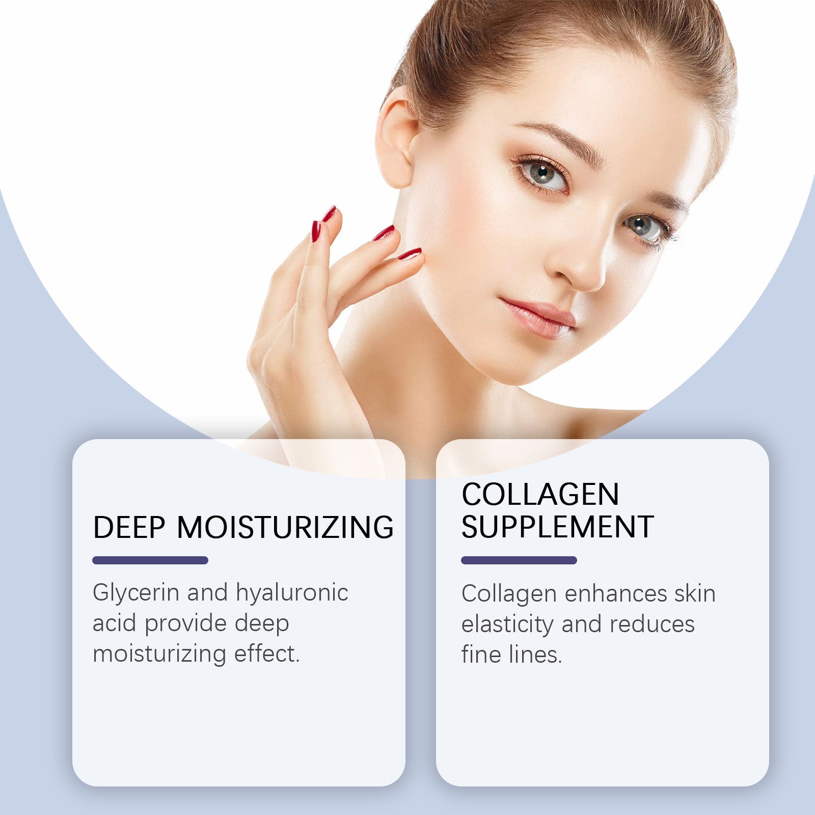Facial Moisturizer, Hydrating And Moisturizing Facial Skin Firming Hydrating And Brightening Repair Cream - Korvel