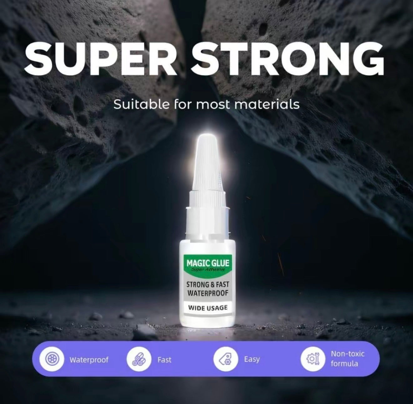 ForgeBond Magic Glue - Heavy-Duty Adhesive Gel
